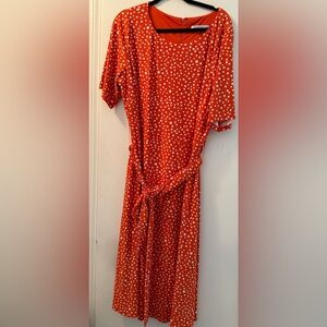Kasper Vibrant Orange Dress 20W